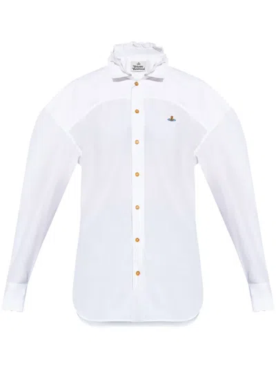 Vivienne Westwood Orb Shirt In White