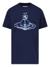 Vivienne Westwood Crew Neck Graphic Print Short Sleeves Top
