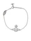Vivienne Westwood Orb Sterling-silver Bracelet In Metallic