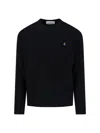 Vivienne Westwood Orb Sweater In Black