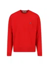 Vivienne Westwood Orb Sweater In Red