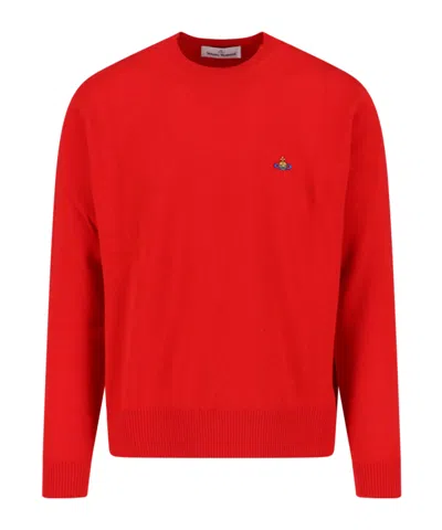 VIVIENNE WESTWOOD VIVIENNE WESTWOOD LONG SLEEVE CREWNECK JUMPER