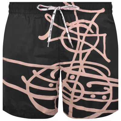 Vivienne Westwood Orb Swim Shorts Black