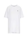 Vivienne Westwood Orb-embroidered Organic Cotton T-shirt In White