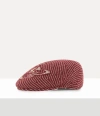 Vivienne Westwood Orb Thermo Hunting Cap Thermo Wool Red Os-u Unisex In Red