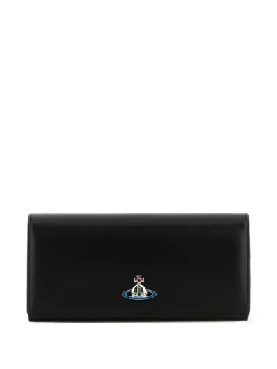 Vivienne Westwood Orb Wallet In Black