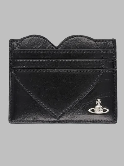 Vivienne Westwood Orb Zip Wallet In Black