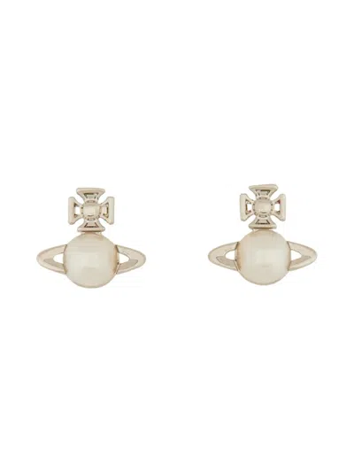 Vivienne Westwood Orecchini "balbina" In Silver