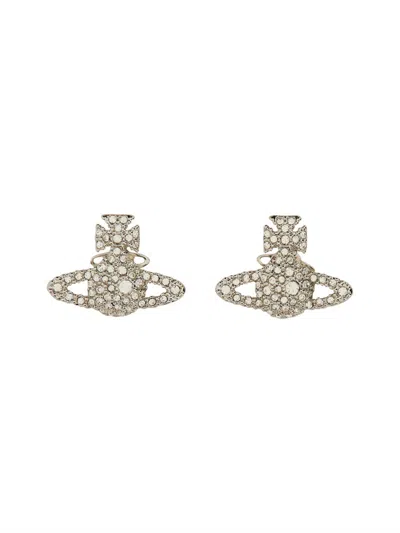 Vivienne Westwood Orecchini Grace In Gray