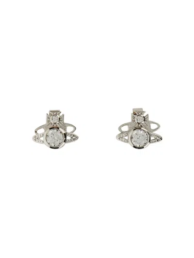 Vivienne Westwood Orecchini "london Orb" In Metallic