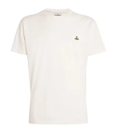 Vivienne Westwood Organic Cotton Orb T-shirt In White