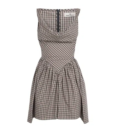 VIVIENNE WESTWOOD ORGANIC COTTON SUNDAY MINI DRESS