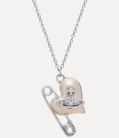 Vivienne Westwood Orietta Pendant Silver Swarovski Pearls Women