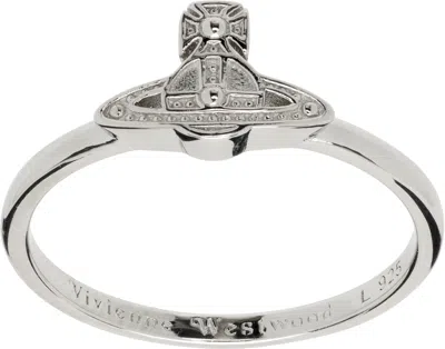 Vivienne Westwood Oslo Ring In Metallic