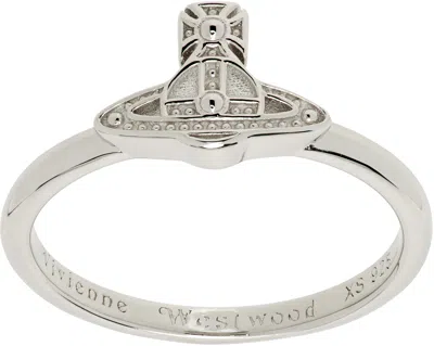 Vivienne Westwood Oslo Ring In Metallic