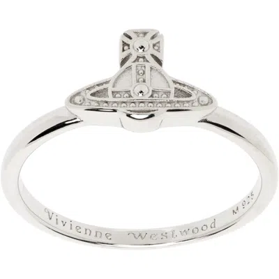 Vivienne Westwood Oslo Ring In Metallic