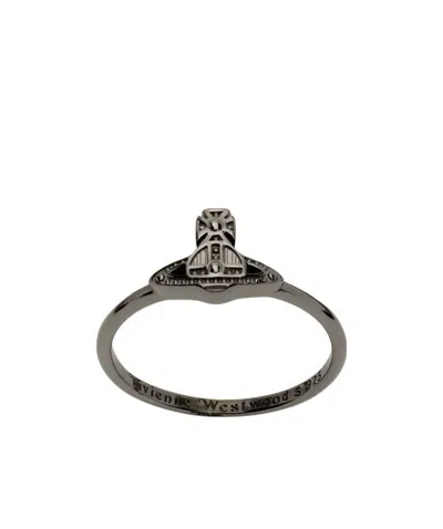 Vivienne Westwood Oslo Ring In Gray