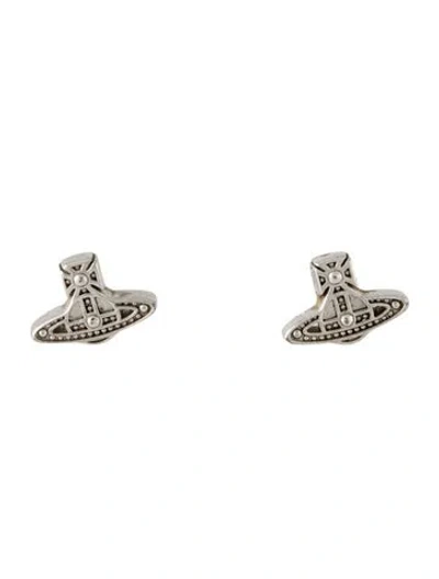 Pre-owned Vivienne Westwood Oslo Stud Earrings In Multicolor