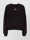 Vivienne Westwood Oversize Crew Neck Sweatshirt With Graphic Print