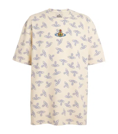 Vivienne Westwood Oversized Orb T-shirt In White