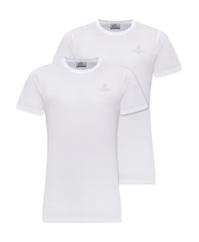 Vivienne Westwood Pack-of-two Orb Logo-print T-shirt In White