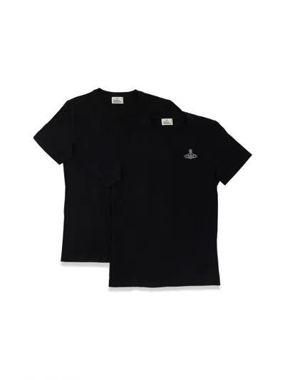 Vivienne Westwood Man Undershirt Black Size Xl Organic Cotton