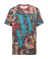 Vivienne Westwood Paisley-print Cotton T-shirt In Multicolor