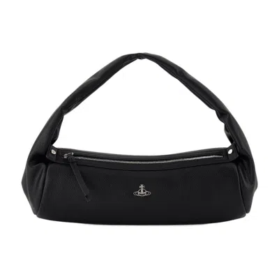 Vivienne Westwood Pamela Cylinder Shoulder Bag In Black