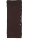 Vivienne Westwood Pamela Midi Skirt In Brown