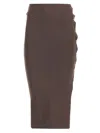 Vivienne Westwood Pamela Knitted Wool Midi Skirt