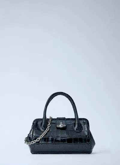 Vivienne Westwood Pamela Small Handbag In Black