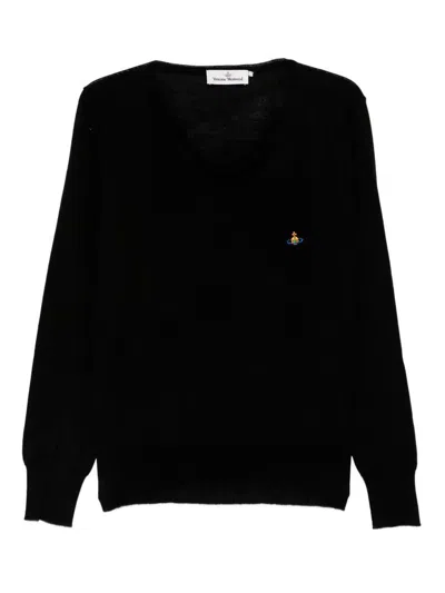 VIVIENNE WESTWOOD MAGLIONE PAMELA IN LANA CON SCOLLO A V
