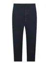 Vivienne Westwood Blue Linen Pants In Blue