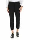Vivienne Westwood Cropped George Pants In Black In Negro