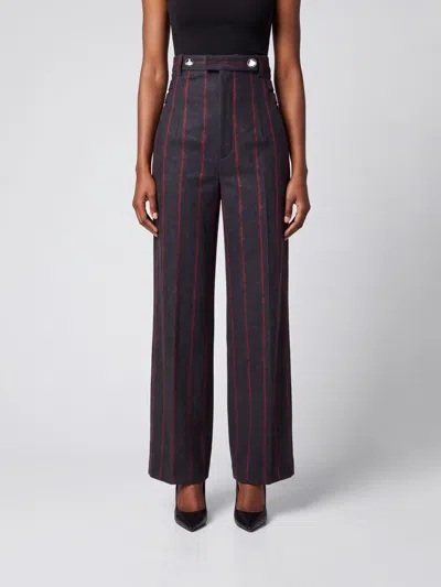 Vivienne Westwood Pants Woman Color Red In Multi
