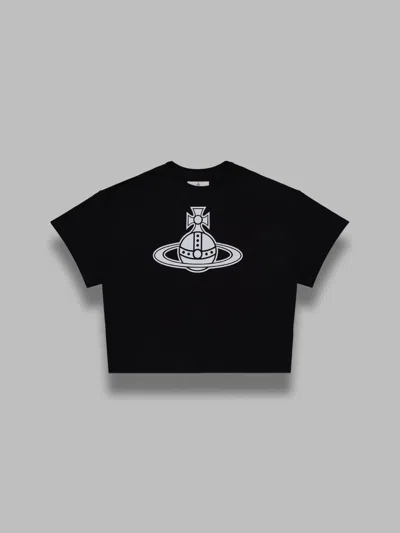 Vivienne Westwood Paris Orb Box T-shirt In Black