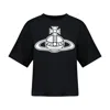Vivienne Westwood Classic Black T-shirt With Fitted Silhouette In Black
