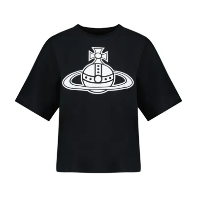 VIVIENNE WESTWOOD VIVIENNE WESTWOOD PARIS ORB BOX T SHIRT