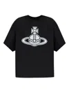 Vivienne Westwood Paris Orb Box T-shirt Clothing In Black