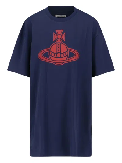 VIVIENNE WESTWOOD PARIS ORB GRAPHIC T-SHIRT