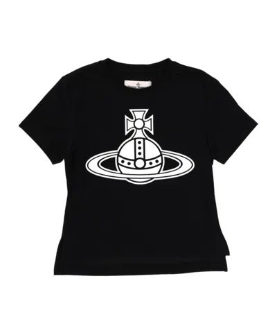 VIVIENNE WESTWOOD VIVIENNE WESTWOOD ORB PRINTED CREWNECK T-SHIRT