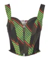 Vivienne Westwood Classic Corset In Gray