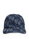 Vivienne Westwood Denim Monogram Baseball Cap In Multi