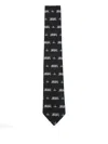 Vivienne Westwood Patterned Tie In Black