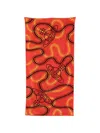 Vivienne Westwood Patterned Towel In Orange