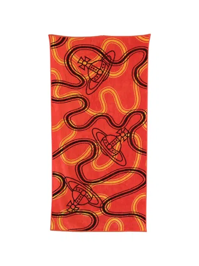 VIVIENNE WESTWOOD PATTERNED TOWEL