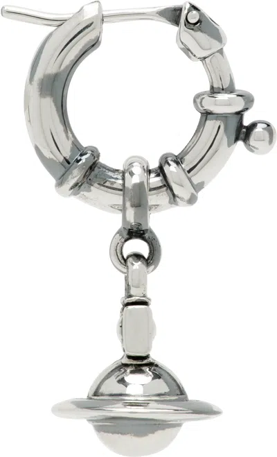 Vivienne Westwood Pauliana Single Earring In Gray