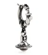 Vivienne Westwood Pauliana Single Hoop Earring In Silver