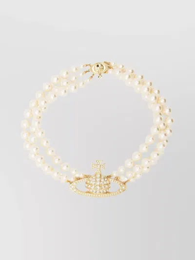 Vivienne Westwood Pearl And Gold-tone Necklaces