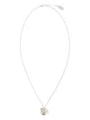 Vivienne Westwood Pearl Circle Necklace In Metallic